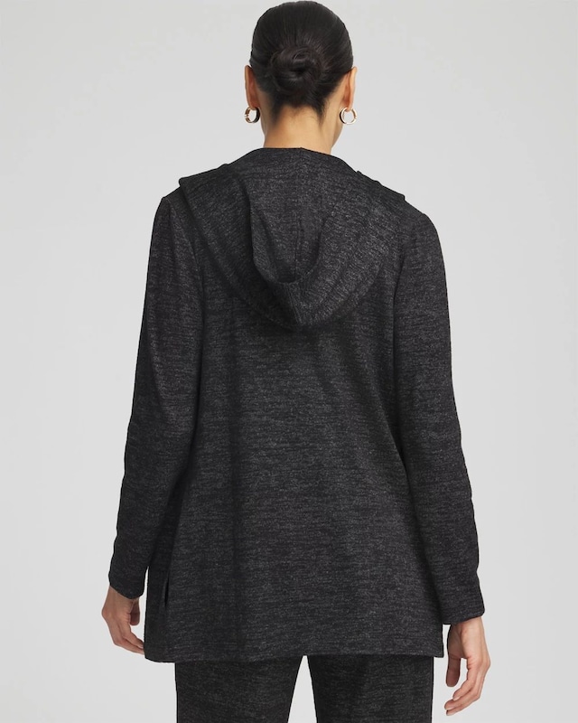 Zenergy Soft Essentials Long Hooded Cardigan - image 3